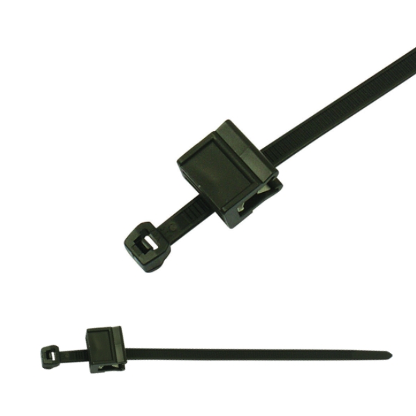 156-00628 2-delne pritrdilne kabelske vezice z robno sponko