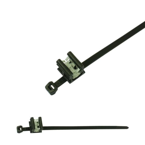 156-00830 2-delne pritrdilne kabelske vezice z robno sponko