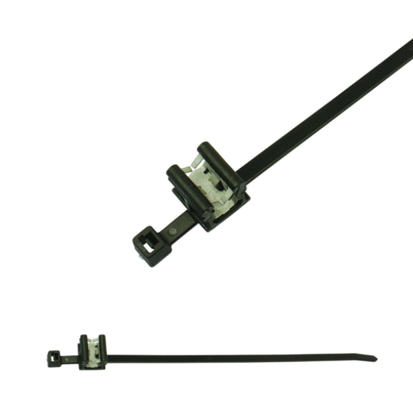 156-00898 2-teilige Kabelbinder zur Befestigung mit Kantenclip