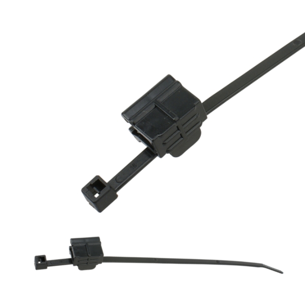 156-00915 2-компонентные фиксирующие кабельные стяжки с кромочным зажимом