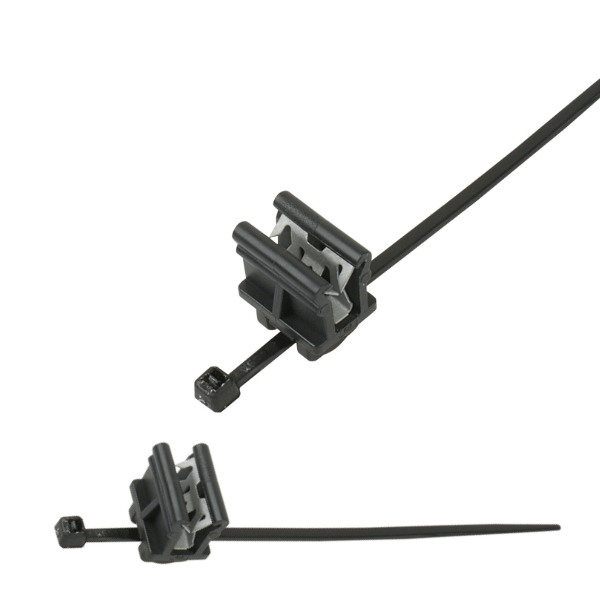 156-00962 Braçadeiras de cabo de fixação de 2 peças com clipe de borda